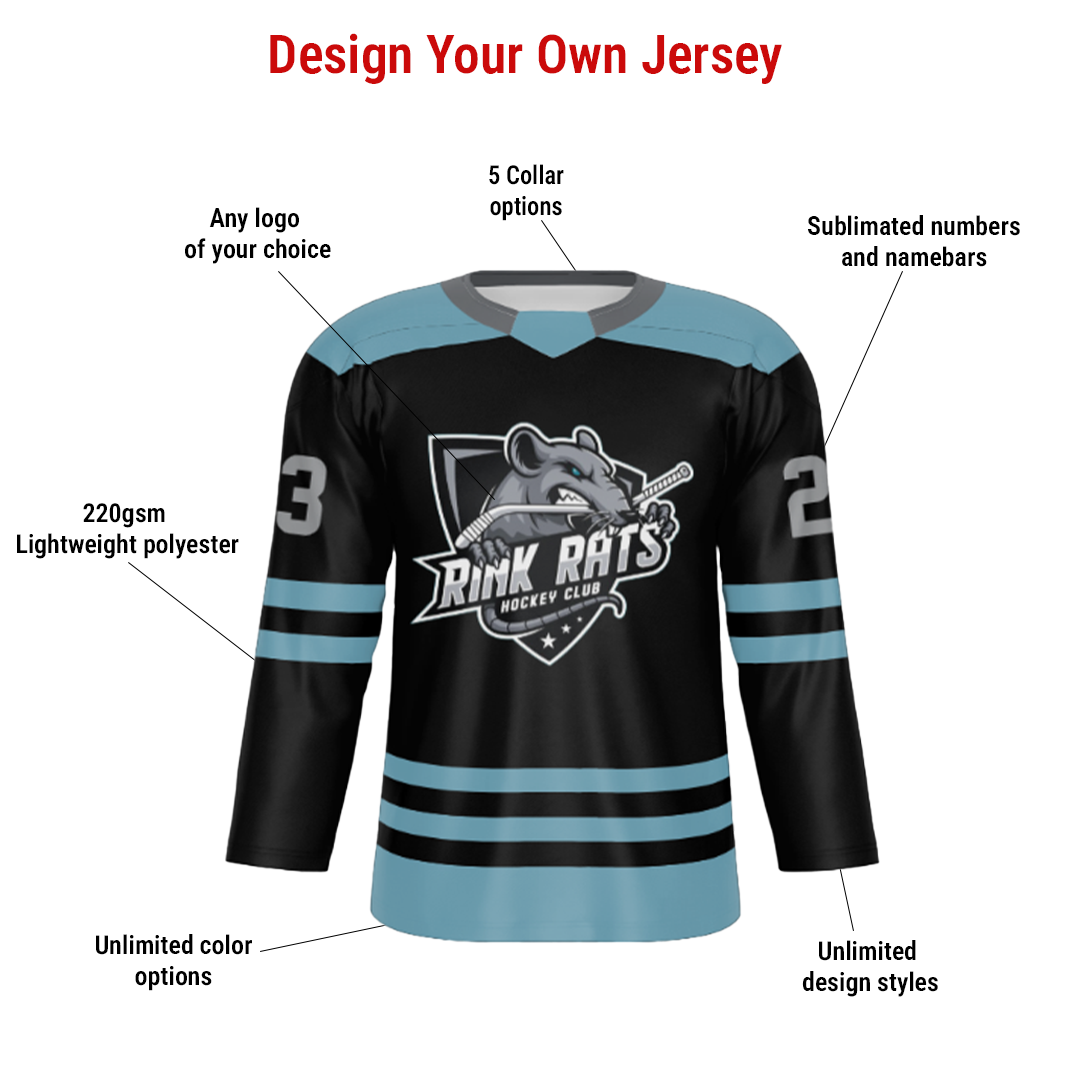 Maillot de hockey personnalisé de performance